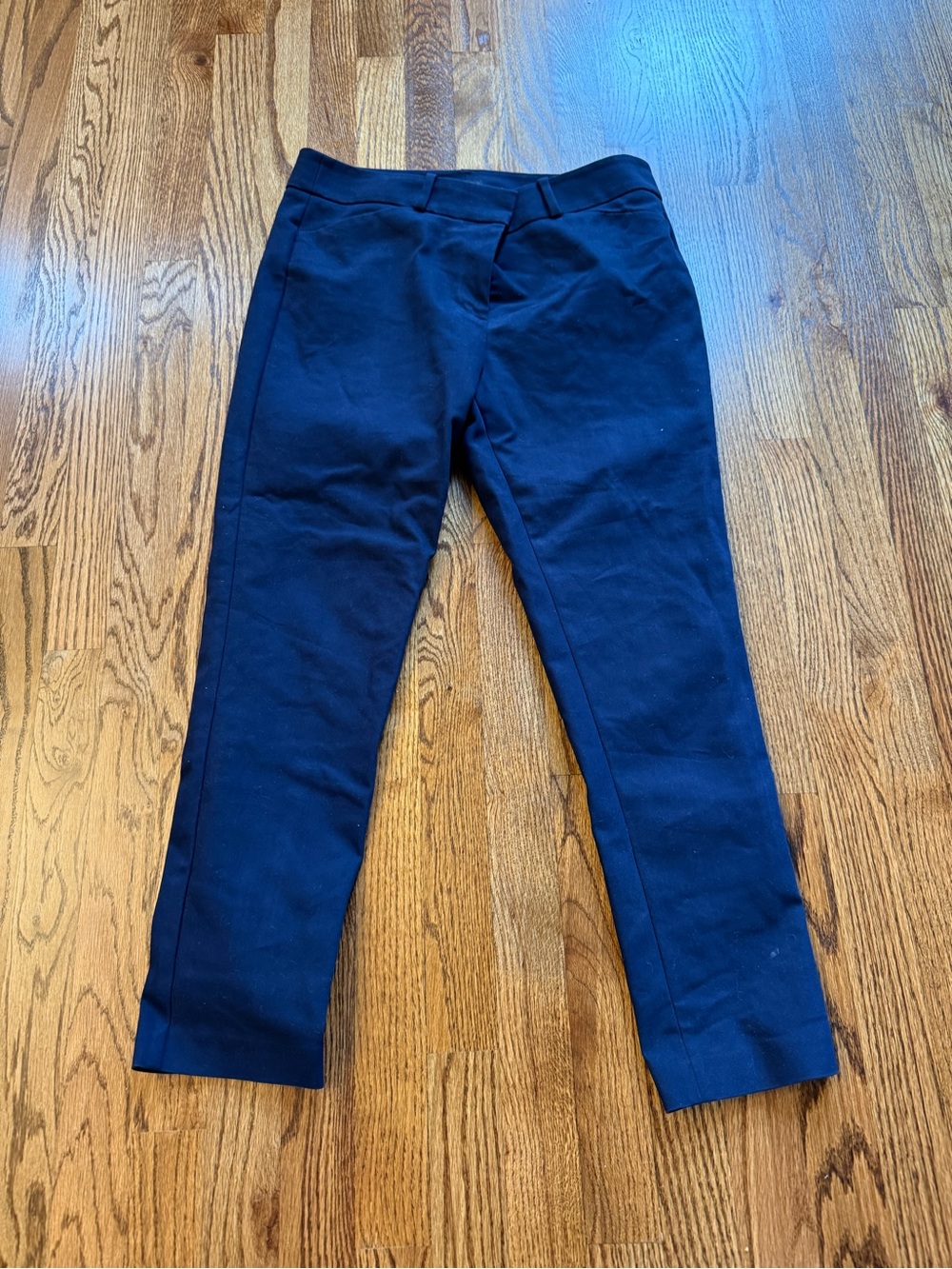 LOFT Ladies’ Navy High-Rise Marissa Skinny Ankle Pants 27” inseam